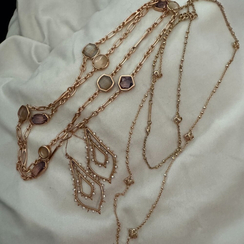 Kendra Scott Rose Gold Bundle